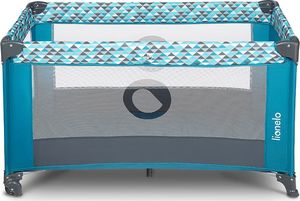 Lionelo Łóżeczko turystyczne STEFI Green Turquoise 3