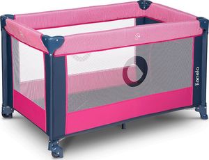 Lionelo Łóżeczko turystyczne Lionelo STEFI Pink rose 4