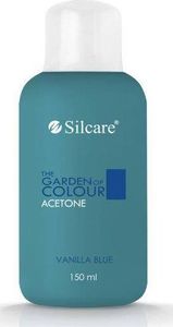 Silcare SILCARE_The Garden of Colour Aceton aceton do usuwania żelowych lakierów hybrydowych Vanilla Blue 150ml 1
