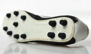 Skórzane buty piłkarskie sportowe korki lanki uniwersalny 5