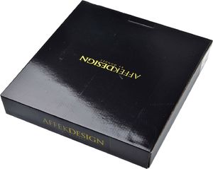 Affek Design RALPH WHITE Kpl.2 talerzy płaskie 32,5cmx 28.5cm x h3cm 3