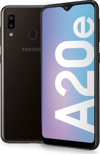 Smartfon Samsung Samsung Galaxy A20e Black, 5.8 , PLS TFT, 720 x 1560, Exynos 7884, Internal RAM 3 GB, 32 GB, MicroSD, Dual SIM, Nano-SIM, 3G, 4 1