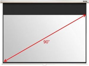 Ekran do projektora Acer M90-W01M 2