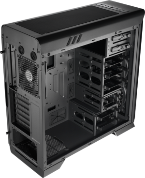 Obudowa Aerocool Aero-1000 Midi-Tower, Czarny (Aero-1000 Pure Black) 2