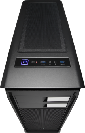 Obudowa Aerocool Aero-1000 Midi-Tower, Czarny (Aero-1000 Pure Black) 4