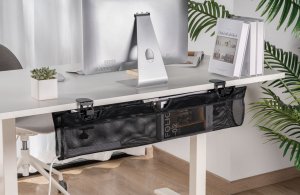 Organizer Mozos Organizer Mozos na kable siatka czarny UCM 1 + Opaska zaciskowa Czarny 100 sztuk (MCABLE-M) 11