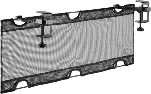 Organizer Mozos Organizer Mozos na kable siatka czarny UCM 1 + Opaska zaciskowa Czarny 100 sztuk (MCABLE-M) 8