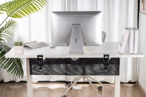 Organizer Mozos Organizer Mozos na kable siatka czarny UCM 1 + Opaska zaciskowa Czarny 100 sztuk (MCABLE-S) 12