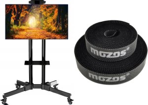 Mozos Mozos Stojak podłogowy 1500 32'' - 60'' + Rzep Czarny 1 sztuka (CM2M) 1