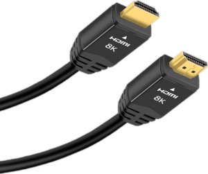 Kabel Mozos Kabel Mozos HDMI - HDMI 3m czarny (HD218K-3M) + Rzep Czarny 1 sztuka (CM2M) 2