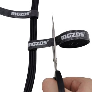 Kabel Mozos Kabel Mozos Jack 6.3mm - RCA (Cinch) x2 3m czarny (MCABLE-2JT2R) + Rzep Czarny 1 sztuka (CM2M) 9