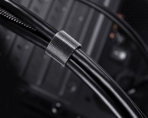 Kabel Mozos Kabel Mozos RCA (Cinch) x2 - RCA (Cinch) x2 1m czarny (MCABLE-2R2R) + Rzep Czarny 1 sztuka (CM2M) 6