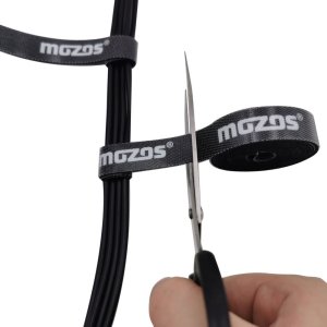 Kabel Mozos Kabel Mozos RCA (Cinch) x2 - RCA (Cinch) x2 1m czarny (MCABLE-2R2R) + Rzep Czarny 1 sztuka (CM2M) 9