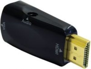 Adapter AV Art HDMI - D-Sub (VGA) + Jack 3.5mm czarny (AL-OEM-56) 3