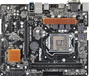 Płyta główna ASRock B150M-HDV (90-MXGYD0-A0UAYZ) 2
