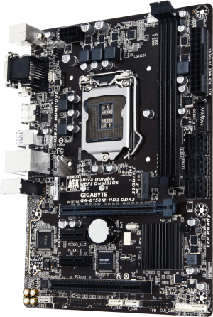 Płyta główna Gigabyte GA-B150M-HD3 DDR3, B150, DDR3, SATA3, USB 3.0, mATX 3