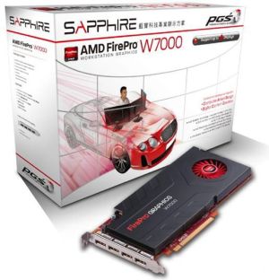 Karta graficzna Sapphire AMD FirePro W7000 4GB GDDR5 4xDP BOX (31004-31-40A) 2