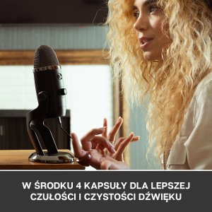 Mikrofon Blue YetiX USB Microph Blackout (988-000244) 2