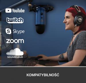 Mikrofon Blue Yeti USB Midnight Blue (988-000232) 8