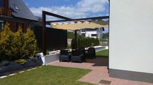 SunShade Roleta rzymska pozioma premium Decor 3x3 - Szary 11