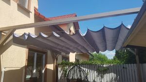 SunShade Roleta rzymska pozioma premium Decor 3x5 - Szary 14