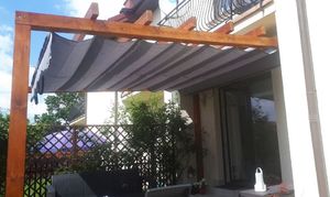 SunShade Roleta rzymska pozioma premium Decor 3x5 - Szary 15