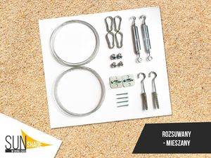 SunShade ŻAGIEL PRZECIWSŁONECZNY ROZSUWANY ZWIJANY 3X5 13