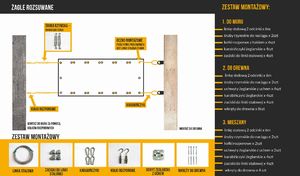 SunShade ŻAGIEL PRZECIWSŁONECZNY ROZSUWANY ZWIJANY 3X5 9