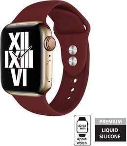 Crong Pasek Crong Liquid Band do Apple Watch 42/44 mm bordowy 5