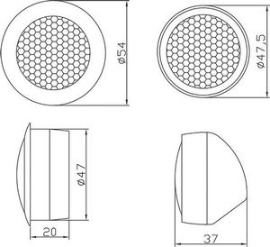 Głośnik samochodowy Blow Głośniki wysokotonowe BLOW TW-23 2