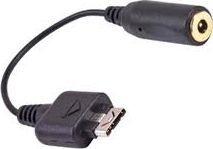 Adapter USB Nokia LG port - Jack 3.5mm Czarny 1