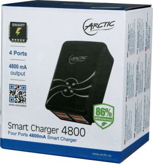 Ładowarka Arctic Smart Charger 4800 4x USB-A 4.8 A (APWCH00009A) 8