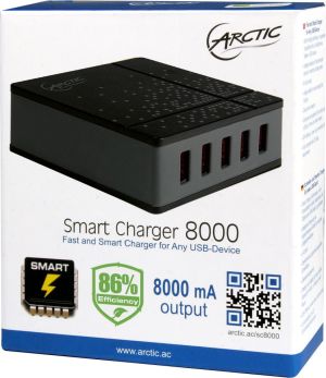 Ładowarka Arctic Smart Charger 8000 5x USB-A 8 A (APWCH00010A) 7