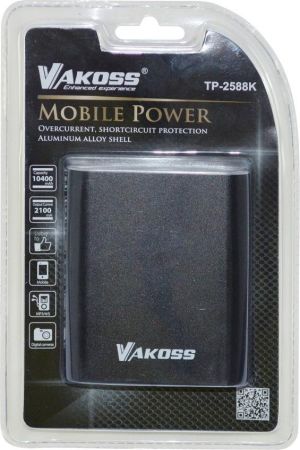 Powerbank Vakoss 10400mAh Czarny 2