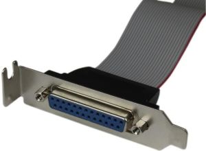 StarTech DB-25 - IDC-26, 0.4m, Szary (PLATE25F16LP) 2