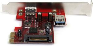 Kontroler StarTech PCIe x1 - 2x USB 3.0 (PEXUSB3S11) 3