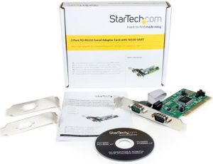 Kontroler StarTech PCIe x1 - 2x Port szeregowy RS-232 DB-9 (PCI2S550) 5