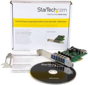 Kontroler StarTech PCIe 2.0 x1 - 7x USB 3.0 (PEXUSB3S7) 5