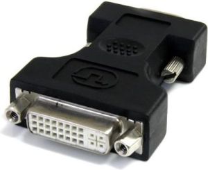 Adapter AV StarTech DVI-I - D-Sub (VGA) czarny (DVIVGAFMBK) 1
