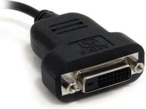 Adapter AV StarTech DisplayPort Mini - DVI-D 0.2m czarny (MDP2DVIS) 2