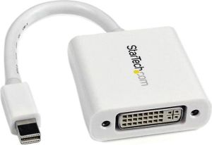 Adapter AV StarTech DisplayPort Mini - DVI-I biały (MDP2DVIW) 1