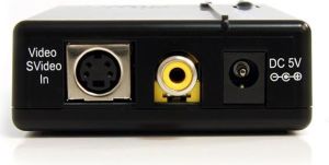 Adapter AV StarTech Composite Video - S-Video - D-Sub (VGA) czarny (VID2VGATV2) 3