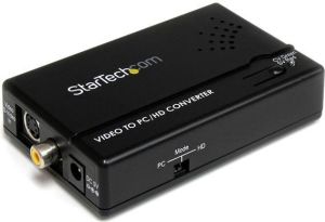Adapter AV StarTech Composite Video - S-Video - D-Sub (VGA) czarny (VID2VGATV2) 4