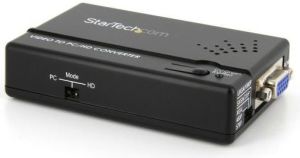 Adapter AV StarTech Composite Video - S-Video - D-Sub (VGA) czarny (VID2VGATV2) 6