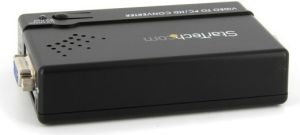 Adapter AV StarTech Composite Video - S-Video - D-Sub (VGA) czarny (VID2VGATV2) 8