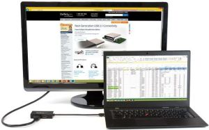 Adapter AV StarTech DisplayPort Mini - HDMI - D-Sub (VGA) - DVI-D czarny (MDP2DPDVHD) 4