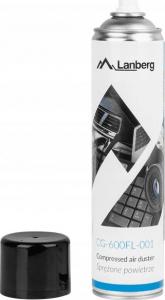 Lanberg Sprężone powietrze do usuwania kurzu 600 ml (CG-600FL-001) 2