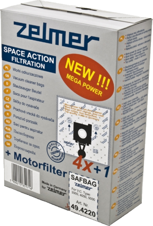 Odkurzacz Zelmer Jupiter ZVC425HT + oryginalne worki 4+1 GRATIS! 10