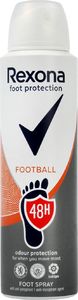 Rexona  Rexona Foot Protection Dezodorant spray 48H do stóp Football 150ml 1