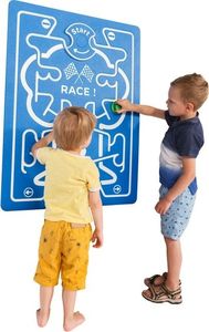 KBT Tablica edukacyjna na plac zabaw Wyścigi KBT 2